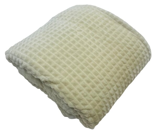Deka luxury baranková z mikroplyšu krémová 200x230cm TiaHome