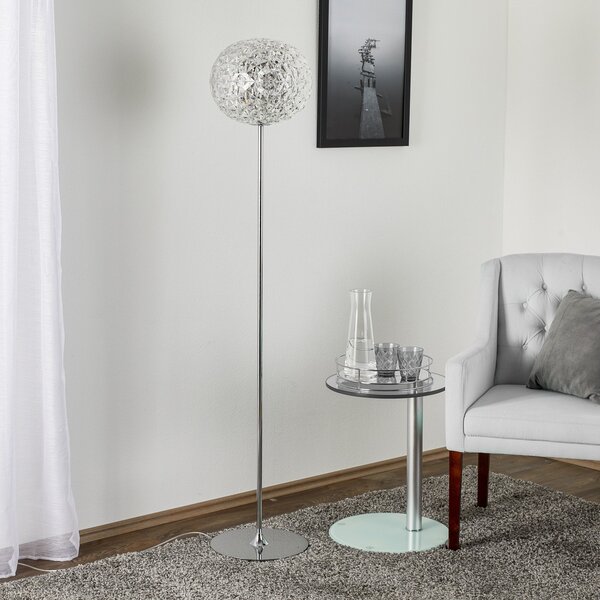 Stojacie Lampa Kartell, Planet, stmievateľné, Transparentná, Obývacia izba, Plast, Dizajnový