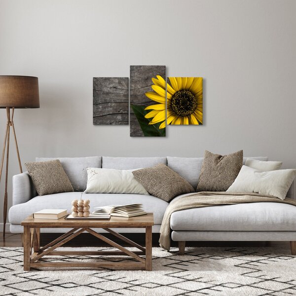 Obraz - Kvet slnečnice (90x60 cm)