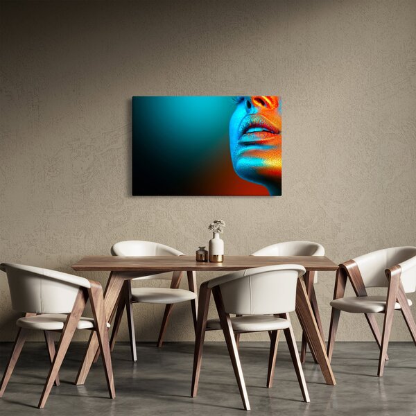 Obraz - Trblietavá tvár (90x60 cm)