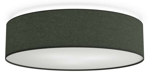 Stropné Lampa Belid, stmievateľné, Zelená, Obývacia izba, Tkanina / Textil