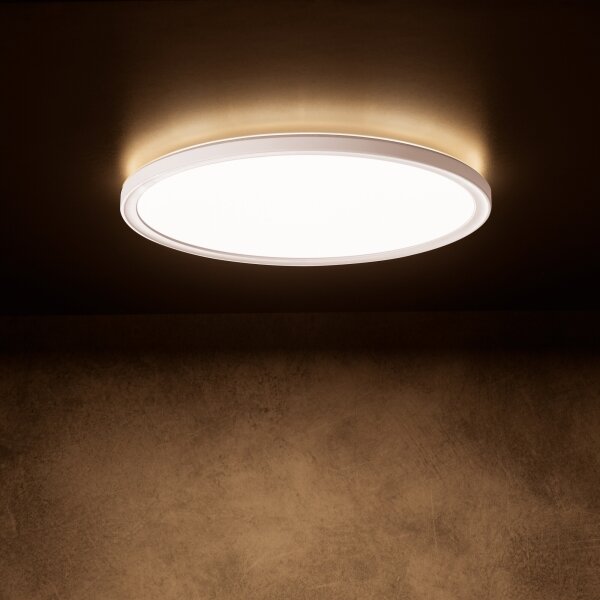 Kanlux 31512 - LED stropné svietidlo AZPO LED/11,8W/230V pr. 22,5 cm IP54 biela