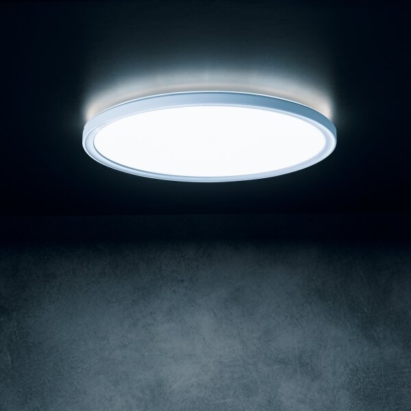 Kanlux 31512 - LED stropné svietidlo AZPO LED/11,8W/230V pr. 22,5 cm IP54 biela