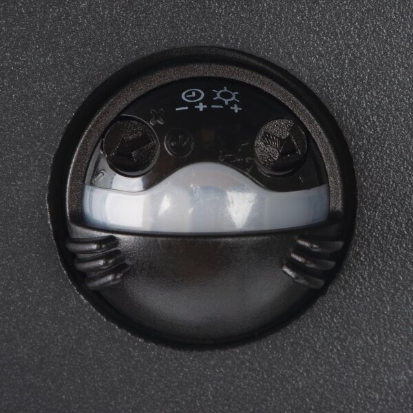 Kanlux 28995 - LED vonkajšie nástenné svietidlo so senzorom REKA LED/7W/230V IP54 antracit