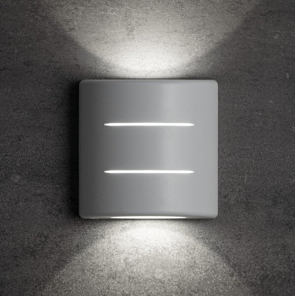 Kanlux 39183 - LED Vonkajšie nástenné svietidlo REFAZI LED/6W/230V IP54 biela