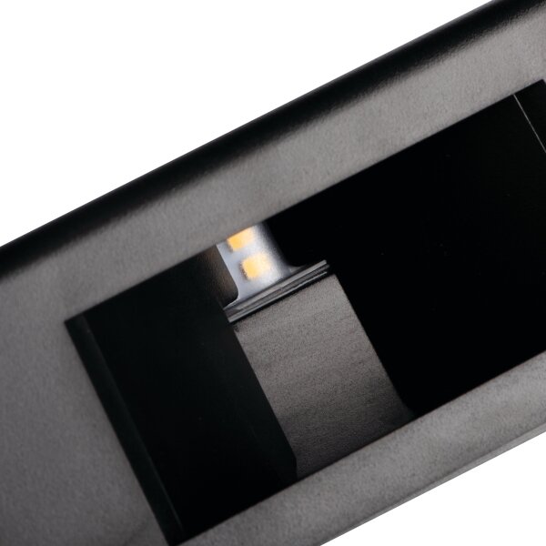 Kanlux 39182 - LED vonkajšie nástenné svietidlo REFAZI LED/6W/230V IP54 čierne