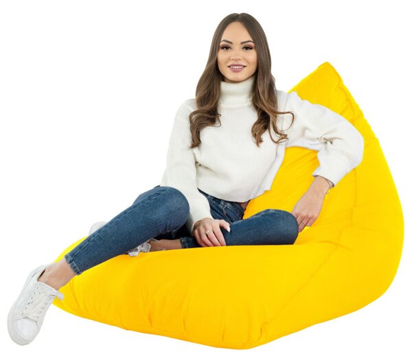 Sedací vak Bermudy SAKO žltý OUTDOOR