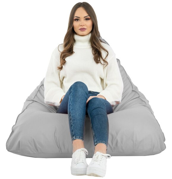 Sedací vak Bermudy SAKO strieborný OUTDOOR