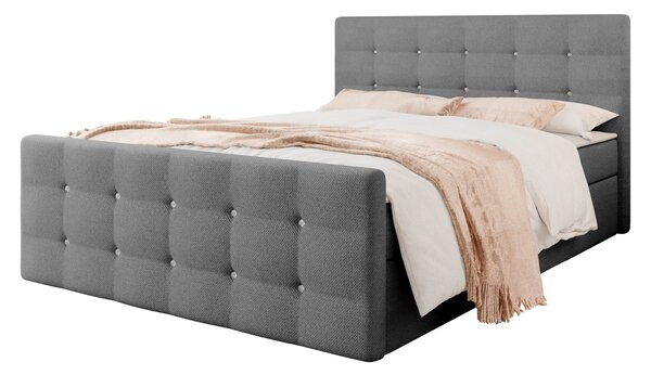 Mirjan24 Kontinentálna posteľ Akvore, Rozmer postele: 140x200, Dostupné poťahy: Rico 23 5903211085932