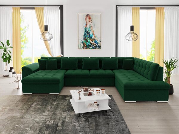 Mirjan24 Rohová sedačka Tony s funkciou spania, Dostupné poťahy: Kronos 19, Strana: Ľavá - U 5903211416637