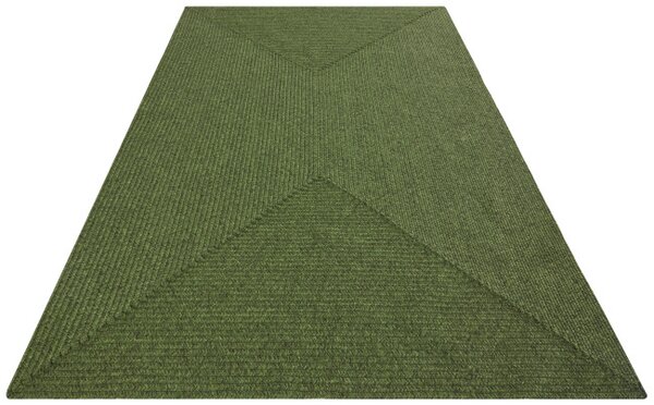 Koberec Hanse Home Braided Trenzado zelený