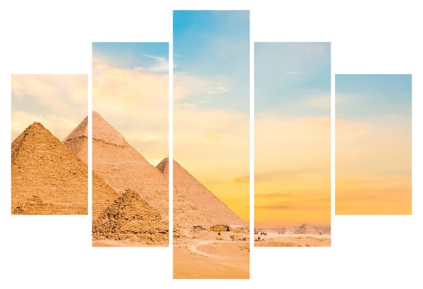 Obraz egyptských pyramíd (150x105 cm)