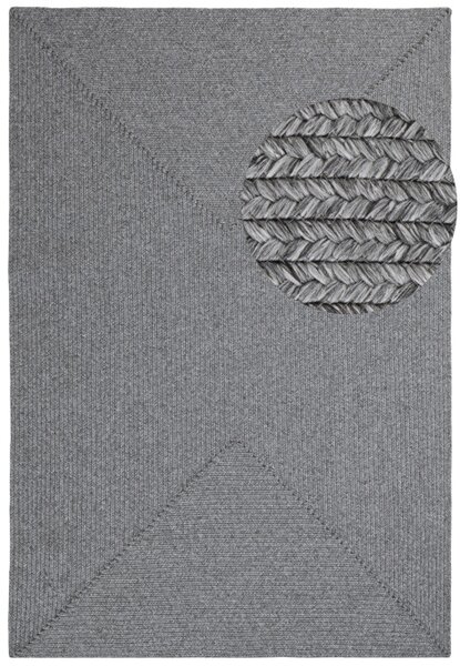 Koberec Hanse Home Braided Trenzado svetlosivý