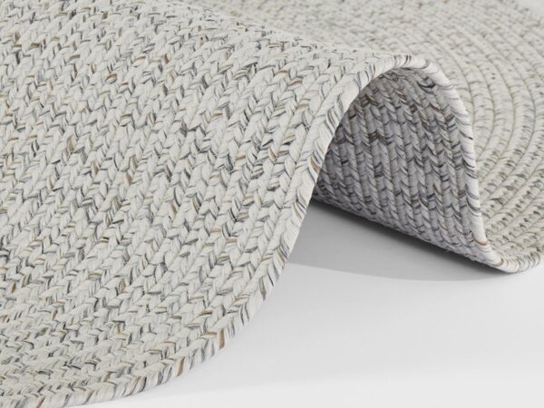 Koberec Hanse Home Braided Trenzado melanž, svetlý kruh