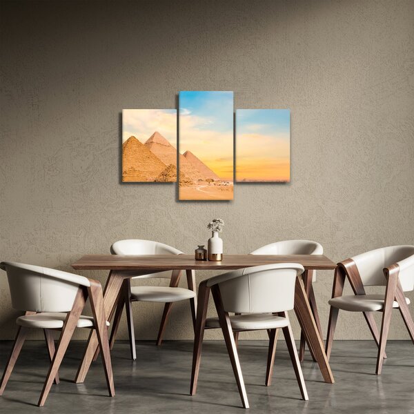 Obraz egyptských pyramíd (90x60 cm)