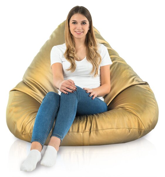 Sedací vak DROP XXL gold