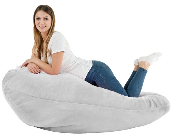 Sedací vak DROP XXL Yeti sivý