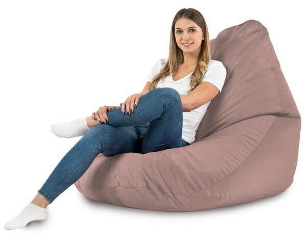 Sedací vak DROP XXL pudrovo ružový