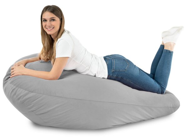Sedací vak DROP XXL svetlo sivý