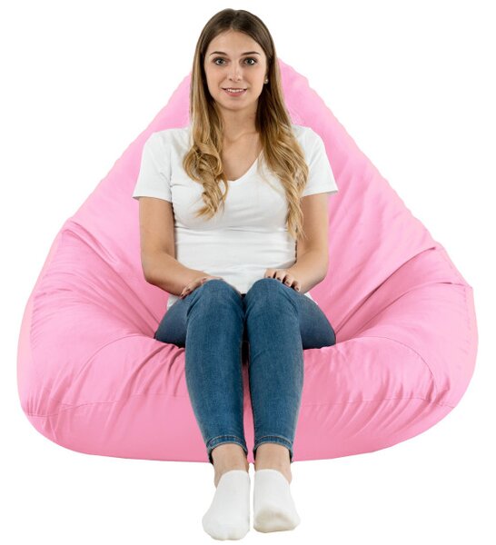 Sedací vak DROP XXL svetlo ružový OUTDOOR