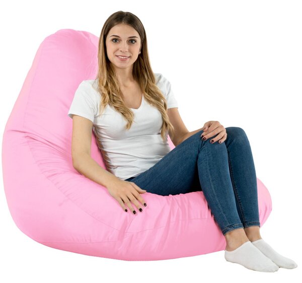 Sedací vak DROP XXL svetlo ružový OUTDOOR