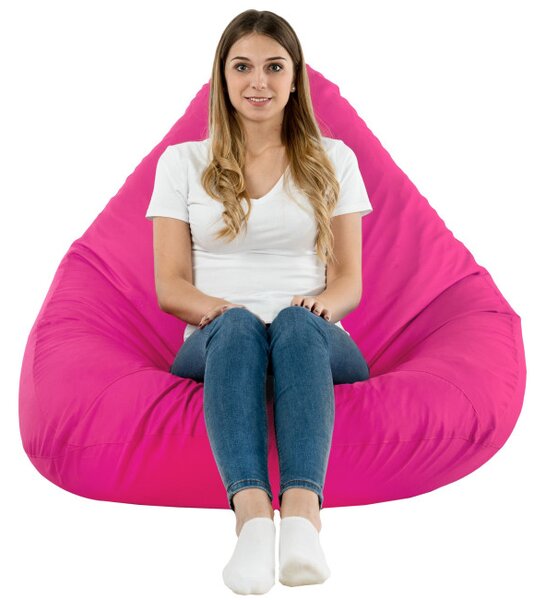 Sedací vak DROP XXL ružový OUTDOOR