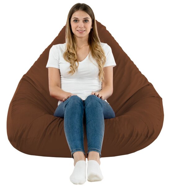 Sedací vak DROP XXL hnedý OUTDOOR