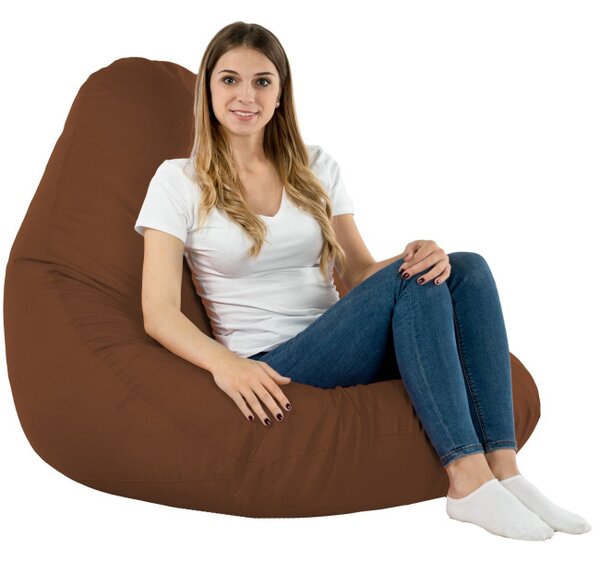Sedací vak DROP XXL hnedý OUTDOOR
