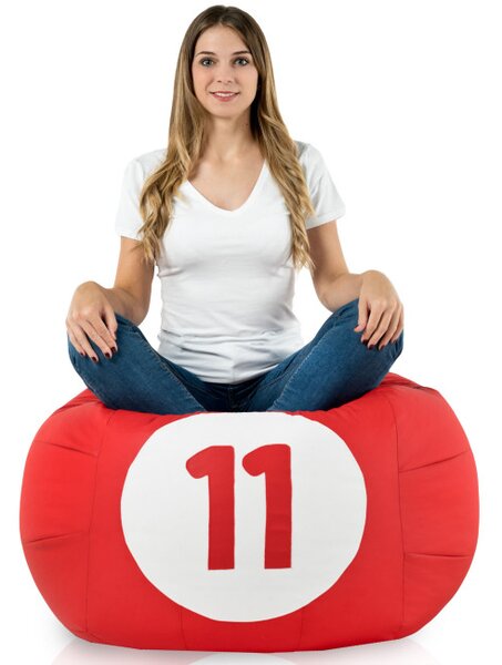 Sedací vak biliard 11 ekokoža
