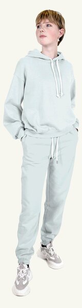 Metráž Teplákovina počesaná Jogging 280g - Zelená mint