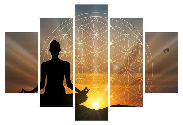 Obraz meditácie (150x105 cm)