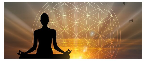 Obraz meditácie (120x50 cm)