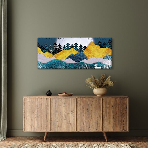 Obraz - Polárna krajina (120x50 cm)