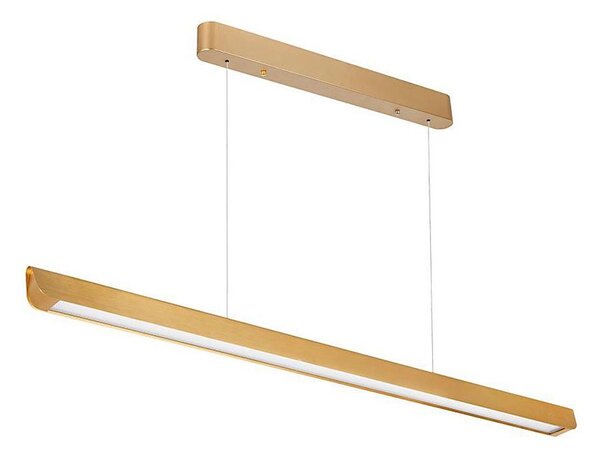 LED Luster na lanku LED/36W/230V 3000/4000/6400K zlatá