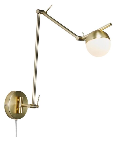Nordlux - Nástenná lampa CONTINA 1xG9/5W/230V mosadz