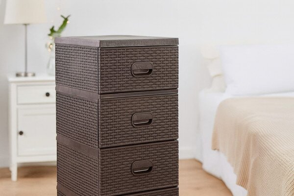 Komoda hnedá KAS0357/1A