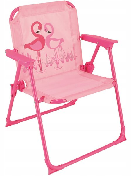 Detský set záhradného nábytku FLAMINGO ružový