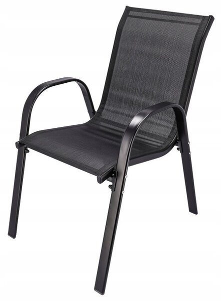 Set záhradného nábytku FIESTA1 čierny