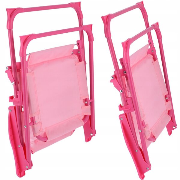 Detský set záhradného nábytku FLAMINGO ružový