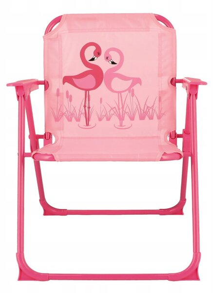 Detský set záhradného nábytku FLAMINGO ružový