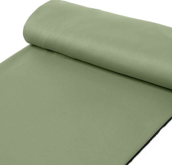 Biante Dekoračný okrúhly obrus BKU-118 Sivozelený Ø 110 cm