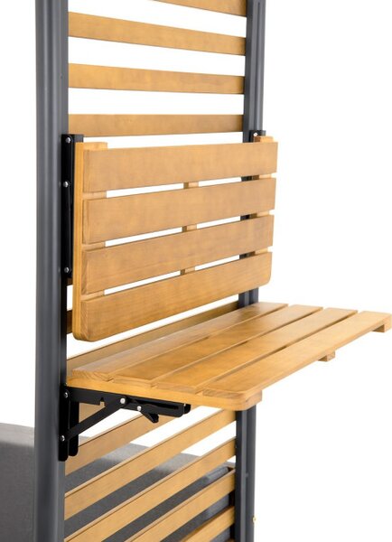 Záhradná pergola NOLA s lavičkou a stolíkom