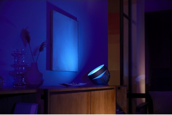 Philips - LED RGB Stmievateľná stolná lampa Hue IRIS LED/8,2W/230V čierna