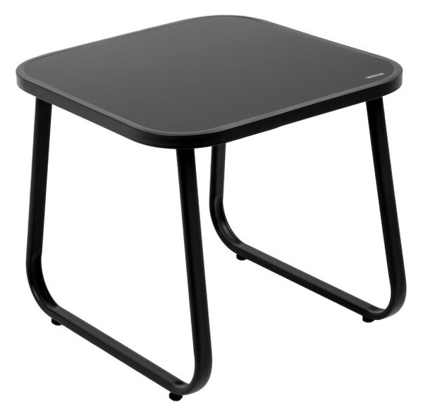 Set záhradného nábytku MOTIONA čierny