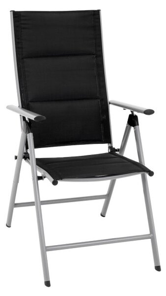 Set dvoch záhradných stoličiek RELAXO čierny