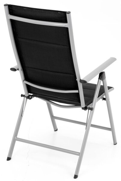 Set dvoch záhradných stoličiek RELAXO čierny