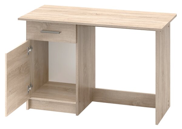 KONDELA Univerzálny PC stôl, dub sonoma, SIRISS NEW