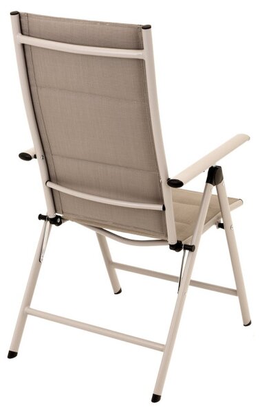 Set dvoch záhradných stoličiek RELAXO béžový