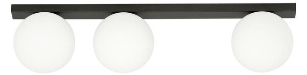Stropné svietidlo FIT 3xE14/10W/230V čierna/biela