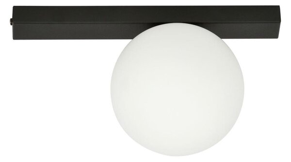 Stropné svietidlo FIT 1xE14/10W/230V čierna/biela